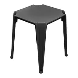 Столик-табурет приставний Prosperplast Lottie графіт