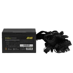 2E Gaming Блок живлення 2E GAMING Stable Power Pro ATX3.1 GEN5.0 (800W), >85%, 80+ Bronze, 120мм, 1xMB 24pin(20+4), 2xCPU 8pin(4+4), 3xMolex, 6xSATA, 4 GEN5 16pin - мініатюра 5
