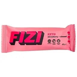 Батончик FIZI Keto Protein Bar, 45 грам - Полуниця-мигдаль