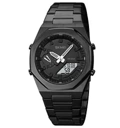 Наручний годинник чоловічий 1816BKBKWT Black-Black-White Skmei acs0030575