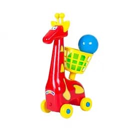 Кільцеброс «Жираф» №6 1106 «Бамсік» (33,5*13,5*16 см), у сітці (4820123762731) Червоний