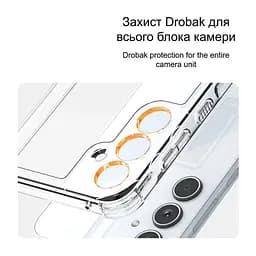 Чохол до мобільного телефона Drobak Acrylic Case with Airbag Samsung Galaxy A55 5G Camera cover (949425) - мініатюра 6