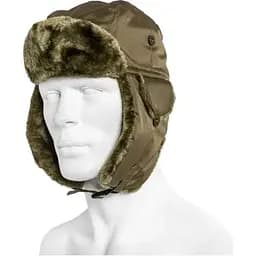 Шапка вушанка Mil-Tec ma1- олива 12105001-розмір 3XL - 66