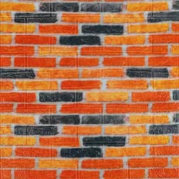 Самоклеющийся 3D панель 700х770х3мм Матовый Екатеринославский кирпич (047-3m) SW-00001440