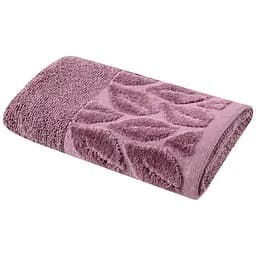 Рушник махровий Soho Leaves Purple бавовна 30х50 см (30*50 Leaves Purp)