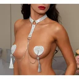 Пестис JSY Nipple sticker RT236102 Silver One size