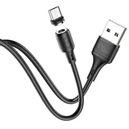 Кабель Hoco X52 Sereno magnetic charging cable for Micro 2,4A/1 м черный
