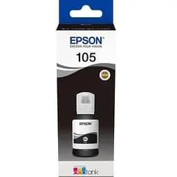 Чорнило Epson 105, Black Pigment, для L7160/L7180, 140 мл (C13T00Q140)