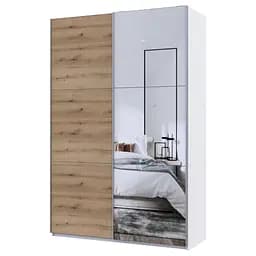 Шафа-купе Doros G-Caiser 1 ДСП/1 дзеркало 160х60х240 см Дуб Евок/Білий (42005071)