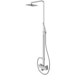 Душова система Kohlman Saxo chrome QW276S, Хром