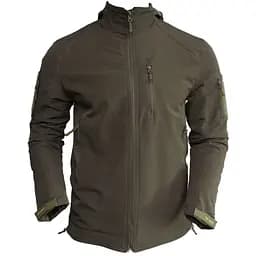 Куртка чоловіча тактична Combat Туреччина Софтшел Soft-Shell ЗСУ (ЗСУ) 8178 L оливкова
