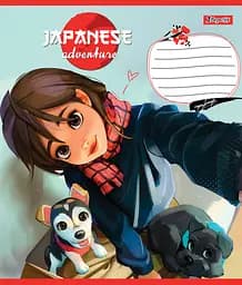 Набір зошитів 1 Вересня Japanese adventure А5 в клітинку 36 аркушів 15 шт. (767052) - мініатюра 4