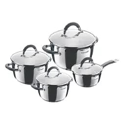 Набір посуду Rondell Flamme, 4 предмети, сталевий (RDS-040)