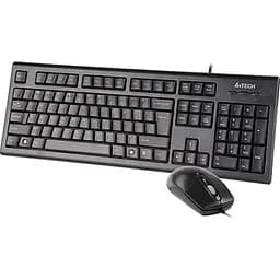 Комплект (клавіатура + миша) A4Tech KRS-8520D USB Black (KRS-8520D Black) - мініатюра 2