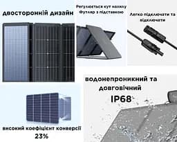 Портативна сонячна панель EcoFlow 220W Solar Panel (SOLAR220W) EU [77846] - мініатюра 5