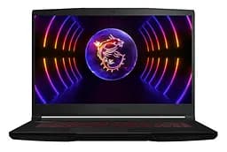 Ноутбук MSI Thin GF63 12VF-1239XRO, Intel Core i5-12450H, 4.4GHz, 15.6FHD, 16GB, SSD 512GB, NVIDIA GeForce RTX 4060 8GB, Free DOS