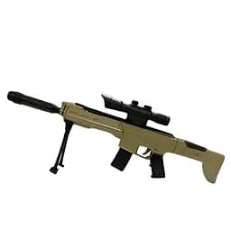 Автомат YX 001-1, 9 круглых шаров, 4 снаряда на присосках, аксессуары, на листе