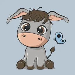 Набір для розпису ArtCraft Віслючок 30 x 30 см (15093-AC)