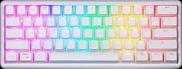Клавіатура бездротова Motospeed SK66 Gateron Blue RGB White (mtsk66wmb)