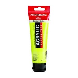 Фарба акрилова Amsterdam 256, Дзеркальний жовтий 120 мл