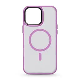Чехол для Apple iPhone 16 Pro Max, Uniq MagCase, розовый, противоударный, панель-накладка с магсейф, ударопрочный TPU+PC, с магнитом MagSafe, поддержка полноценной беспроводной зарядки, ArmorStandart (ARM79514)