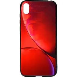 Чохол-накладка Toto Print Glass Space Case Xiaomi Redmi 7A Rubin Red