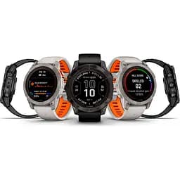 Смарт-годинник Garmin Fenix 7 Pro Sapphire Solar Edition Carbon Gray DLC Titanium with Black Band [010-02777-10] [86523] - мініатюра 10