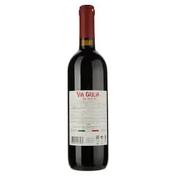 Вино Via Giulia Rosso Dry, червоне, сухе, 0.75 л - мініатюра 2