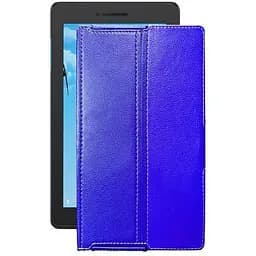 Чехол StatusCASE из экокожи для планшета Lenovo Tab E7 TB7104L Синий