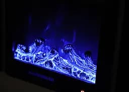 Електричний камін Fireplace Craftsman Tokado White Bluetooth звук потріскування дров (10080122) - мініатюра 6