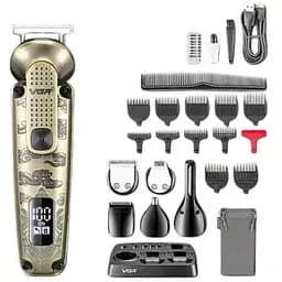 Набор для стрижки VGR V-095 16 насадок LED дисплей 6 в 1 (44961-V-095_693)