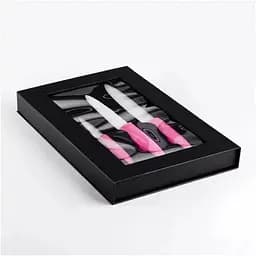 Набір керамічних ножів 3 шт. Pink (NS6SETKN) - мініатюра 4