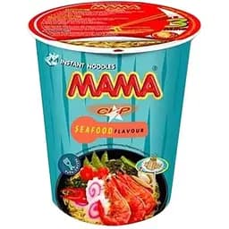 Локшина швидкого приготування MAMA з морепродуктами в стаканчику 70 г