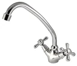 F4125 Змішувач для кухні буксовий шпилька Frap 1/10 Хром