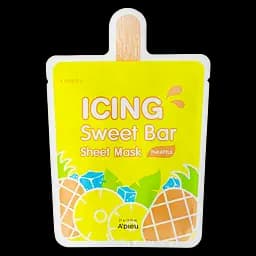Тканинна маска для обличчя A'pieu Icing Sweet Bar Sheet Mask Pineapple з екстрактом ананаса 21 г