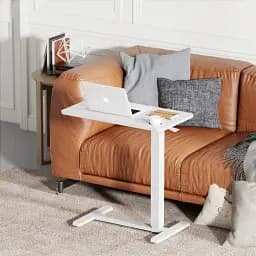 Приставний комп'ютерний стіл OfficePro ODM270W White [148330] - мініатюра 2