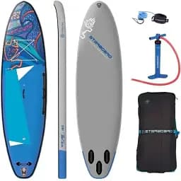Sup-дошка StarBoard Inflatable Sup 10'8 X 33 X 4.75 iGo Tikhine Wave Deluxe SC Синій/Сірий (1053-2010220601011)