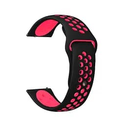 Ремінець Nike Sport Apple Watch 38/40/41 мм Black+Pink (7)