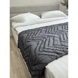 Доріжка на ліжко Ecotton полістан Jacuard Grey 70х230 см (25219) - мініатюра 2