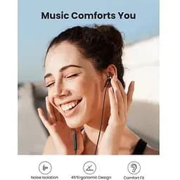 Навушники для iPhone - Ugreen EP103 In-Ear Earphones Lightning Connector (30631) чорні 30631 - мініатюра 7