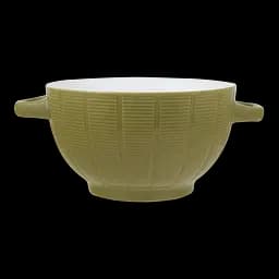 Тарілка глибока Offtop, з двома ручками, 680 мл, зелений (850104)