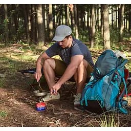 Сковорідка титанова з розкладною ручкою 17 см Naturehike NH18T010-A - мініатюра 4