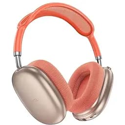 Беспроводные накладные наушники Hoco W55 Pleasing, BT5.4, AUX, TF, headphones, 800mAh, 90h, Pink