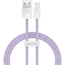Кабель Baseus Dynamic Series Fast Charging Cable USB to Lightning 2.4A 1m CALD000405 Purple
