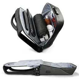 Рюкзак антизлодій Tigernu T-B3611 15.6" USB 18 л чорний (16231) - мініатюра 2