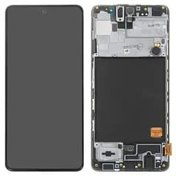 Дисплей для Samsung G955 Galaxy S8 Plus, чорний, без рамки, Оригінал (переклеєне скло)