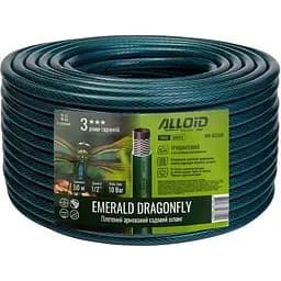 Шланг армированный 3-х слойный Alloid Building Tools Emerald Dragonfly 1/2" 50 м (WH-63306)