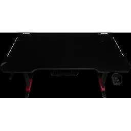 Геймерський комп'ютерний стіл GT Racer T-1212, 120x60x73 Black (T-1212 (120x60x73) Black) - мініатюра 2