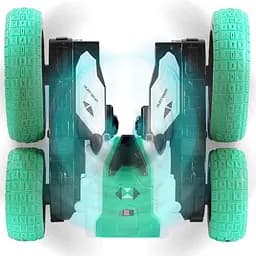 Машинка на радіокеруванні SHT DW02A Trick and Flip RC Car 2.4G Green - мініатюра 3