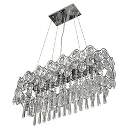 Люстра подвесная Brille галогенная G4 20W CH (BR-01 297S/19)